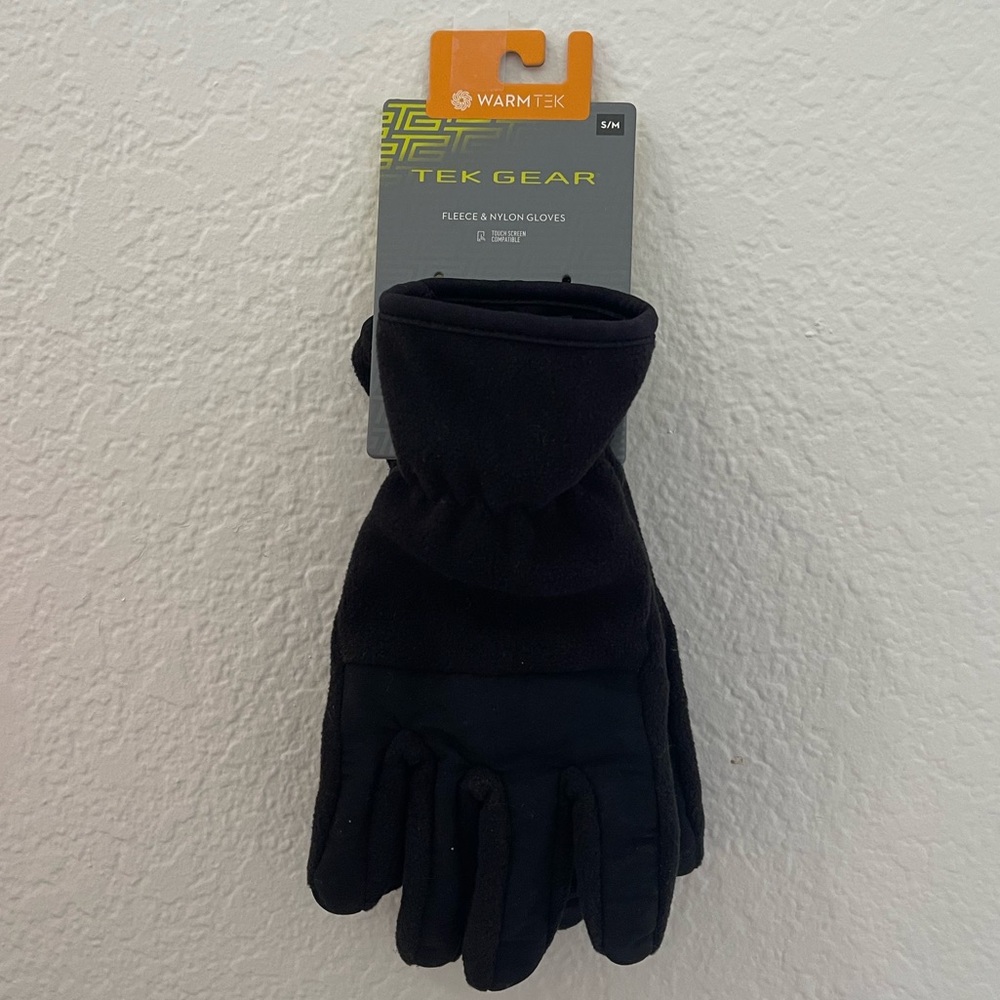 TEK GEAR - Fleece & Nylon Gloves